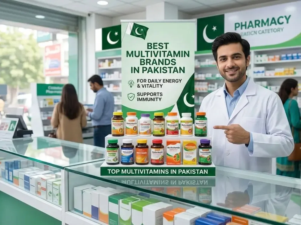 Best Multivitamin Brands in Pakistan: Top Supplements for Men & Women