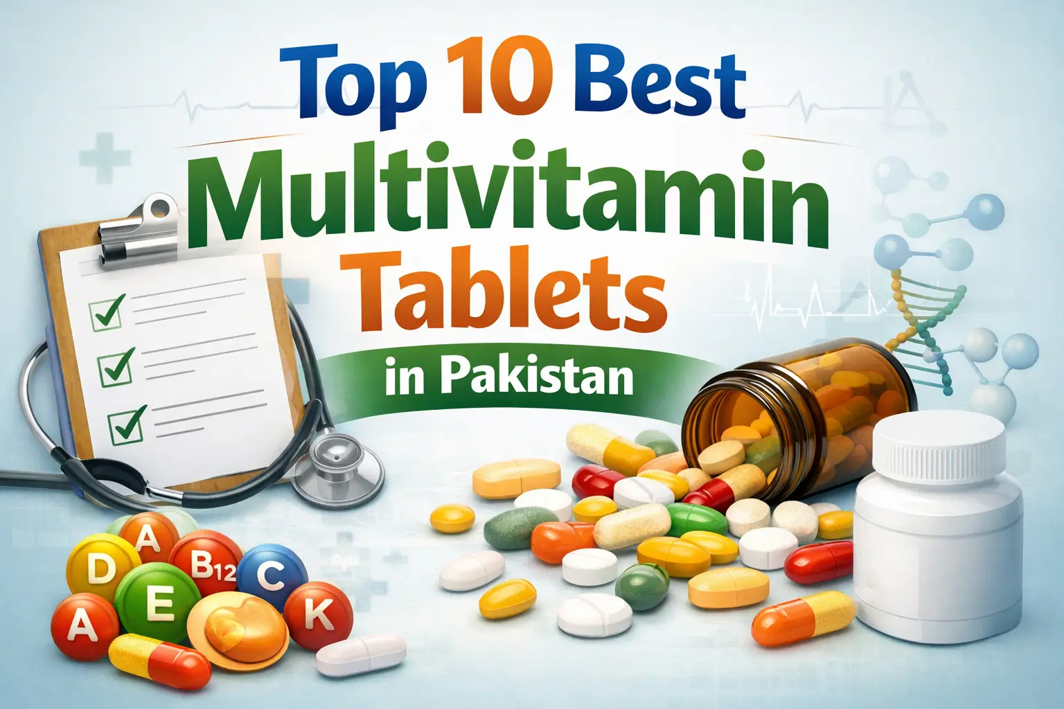 Top 10 Best Multivitamin Tablets in Pakistan